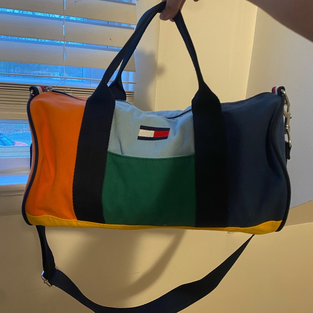 COPY - Tommy Hilfiger colorful duffel bag | great condition | spacious